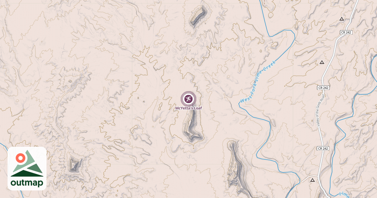 Map of McYetta's Loaf