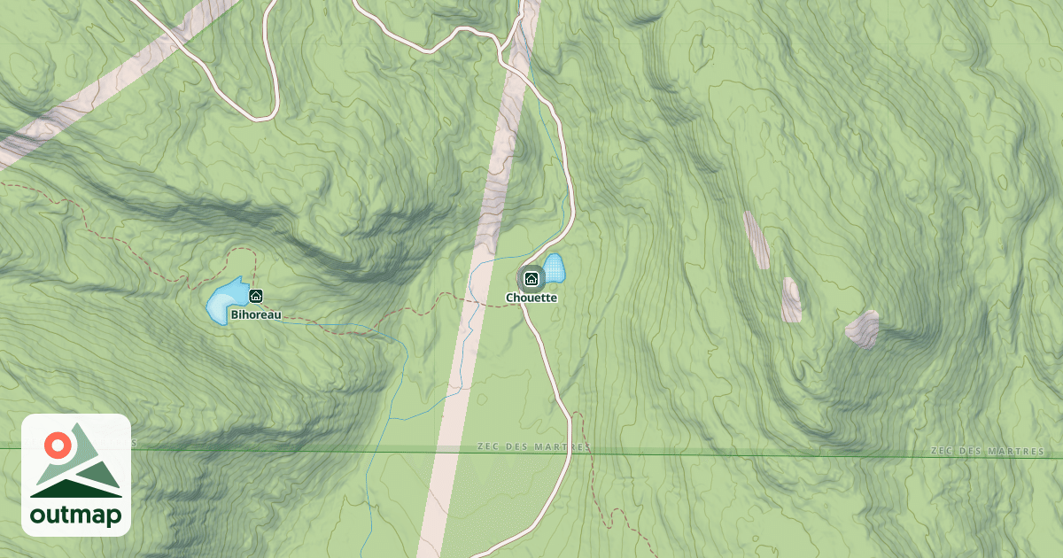 Map of Chouette