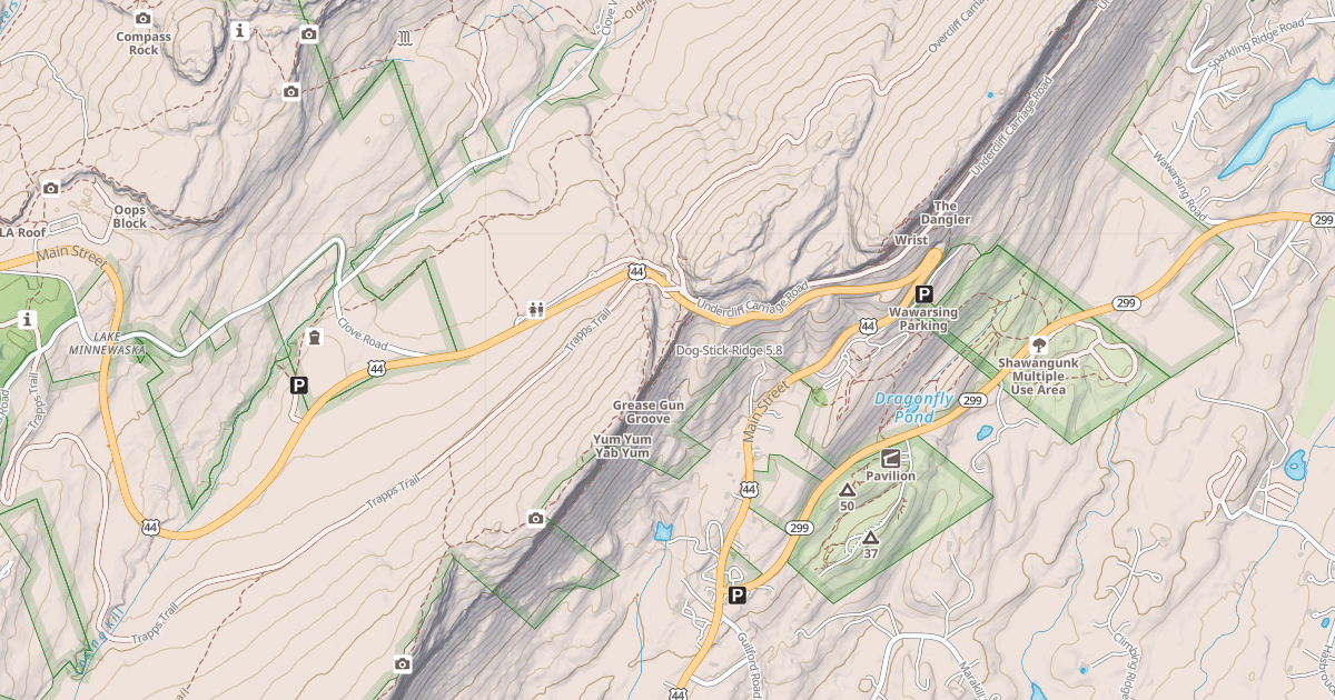 Map preview of Dog-Stick-Ridge