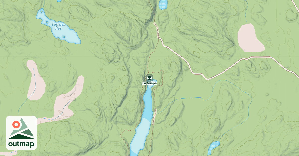 Map of La Guêpe