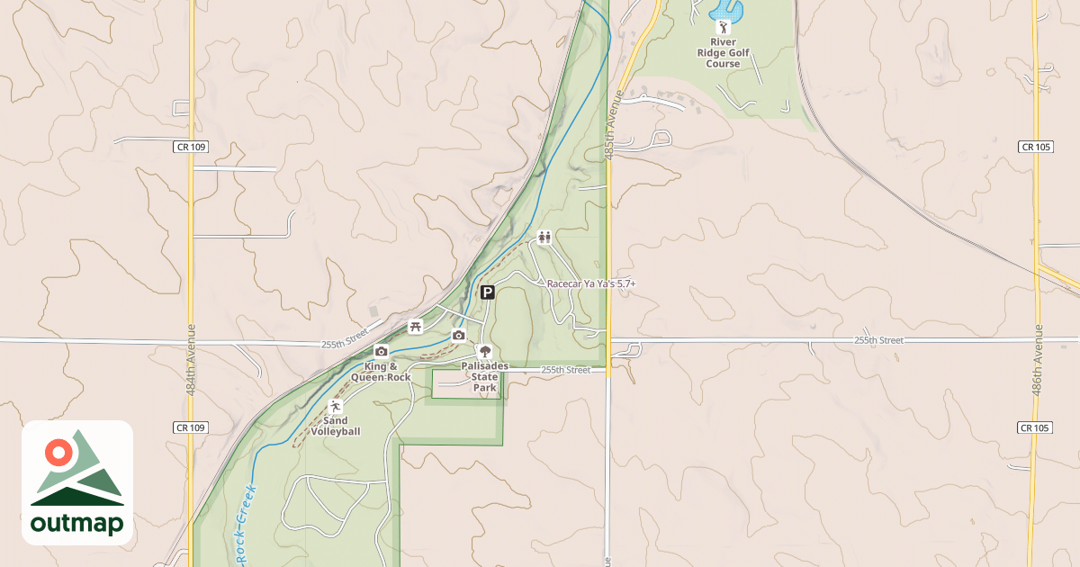 Map of Racecar Ya Ya's