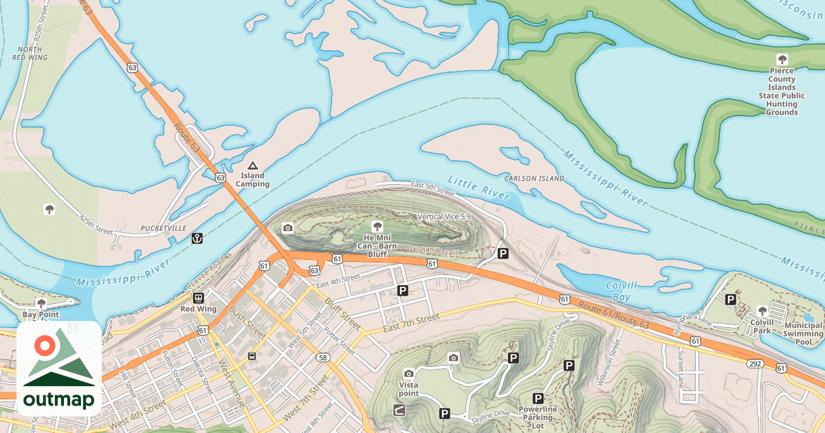 Map of Vertical Vice