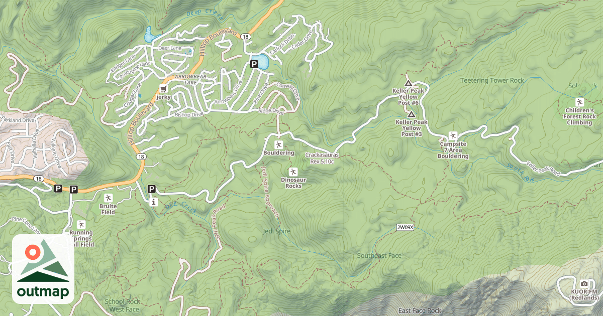 Map of Crackasauras Rex