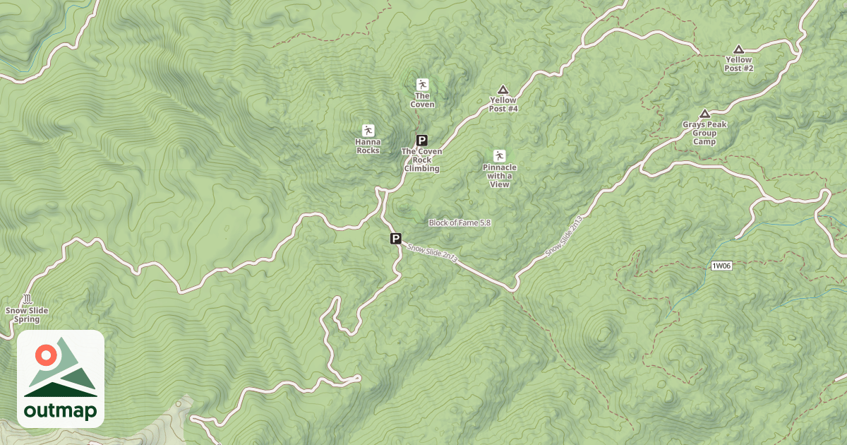 Map of Block of Fame