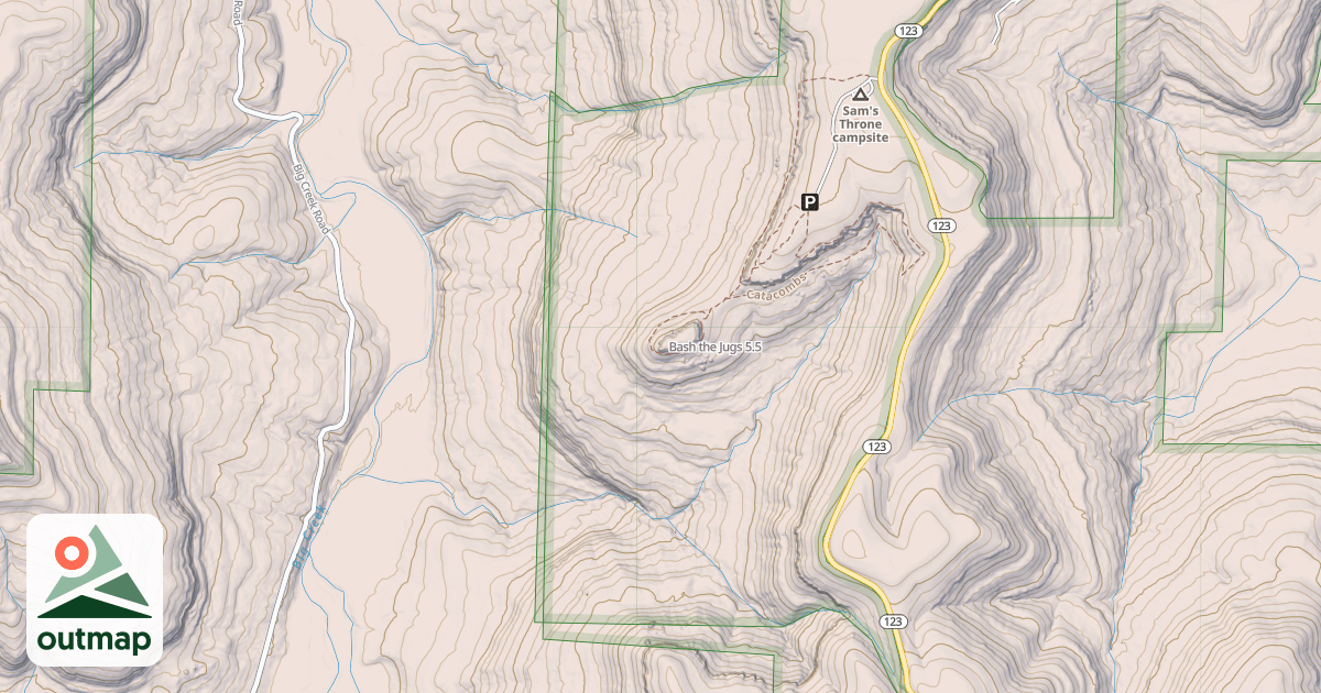 Map of Bash the Jugs