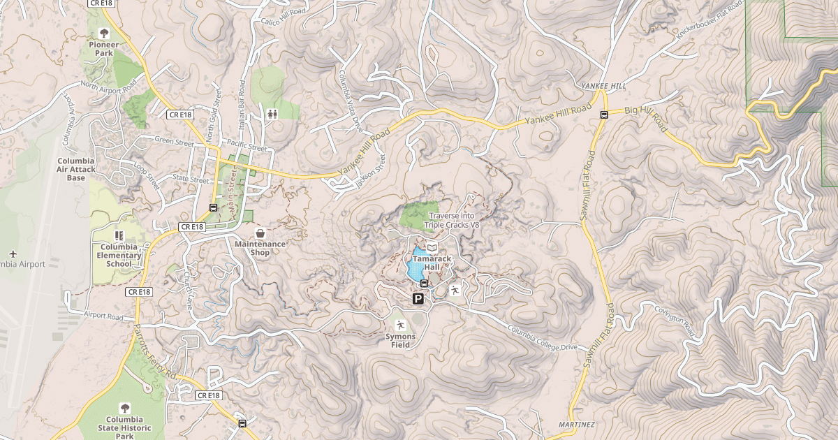 Map preview of Traverse into Triple Cracks