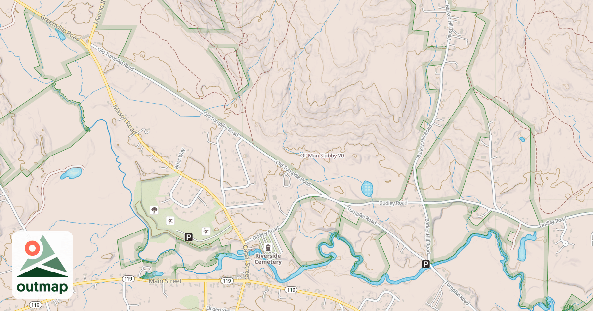 Map of Ol’ Man Slabby