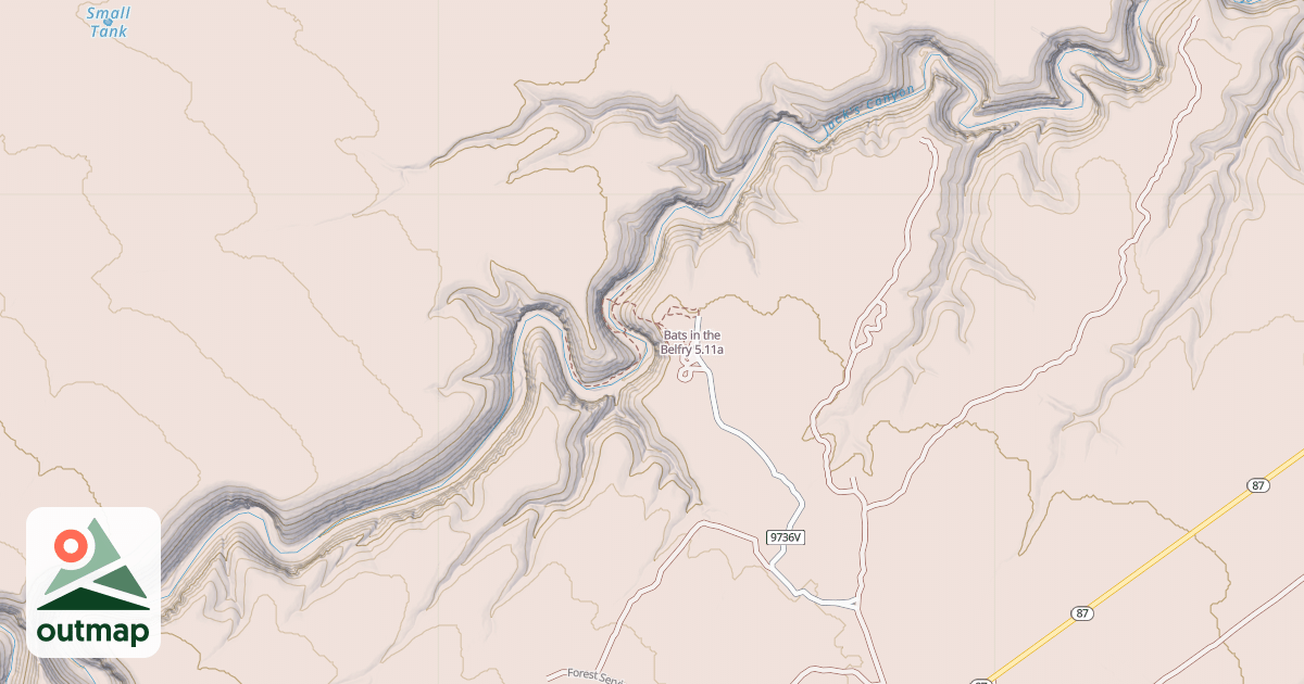 Map of Bats in the Belfry