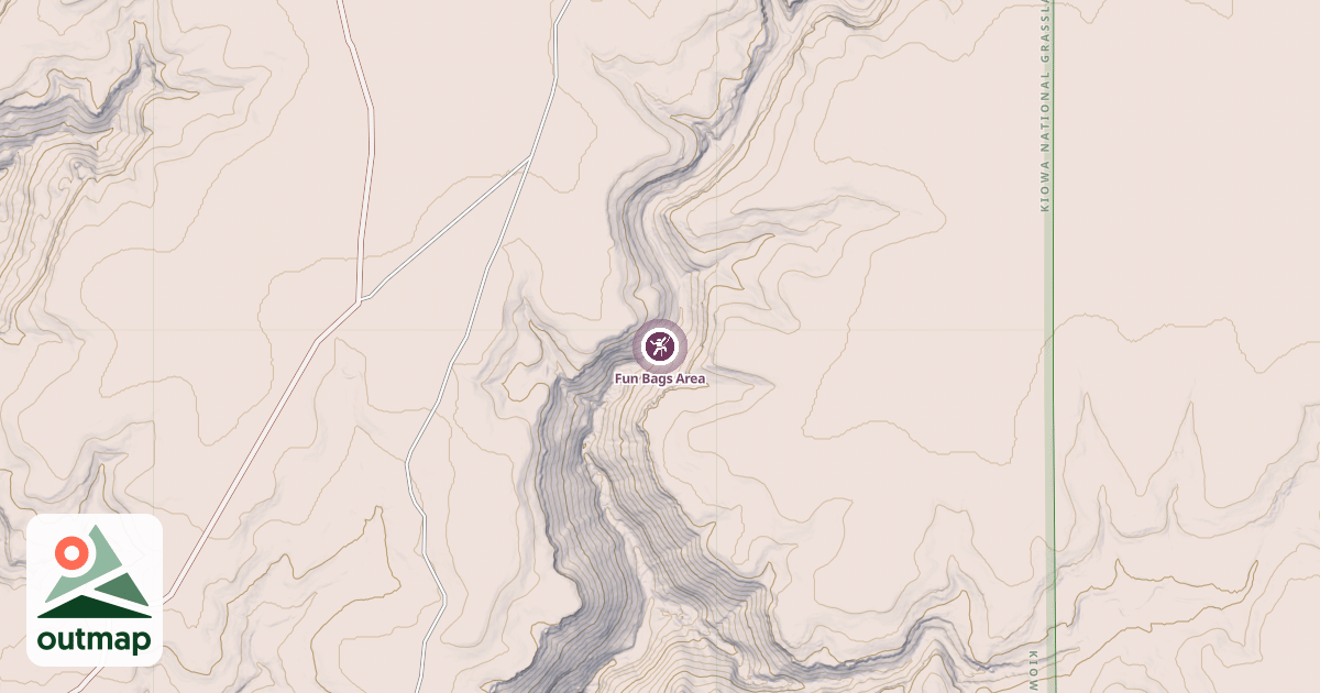 Map of Fun Bags Area