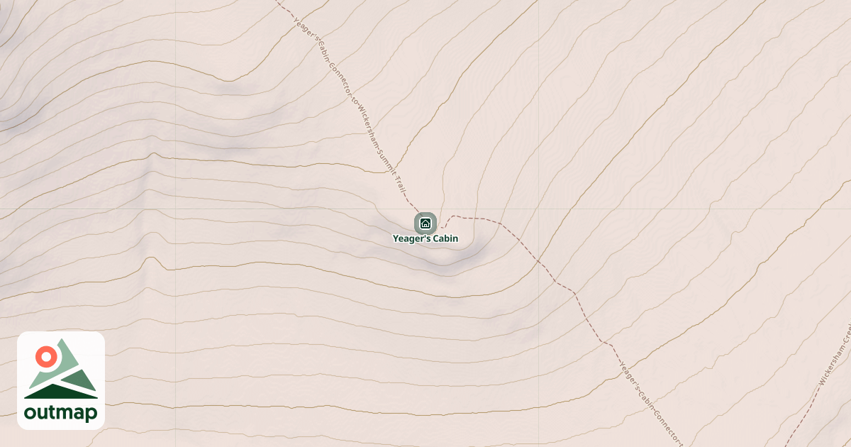 Map of Yeager's Cabin