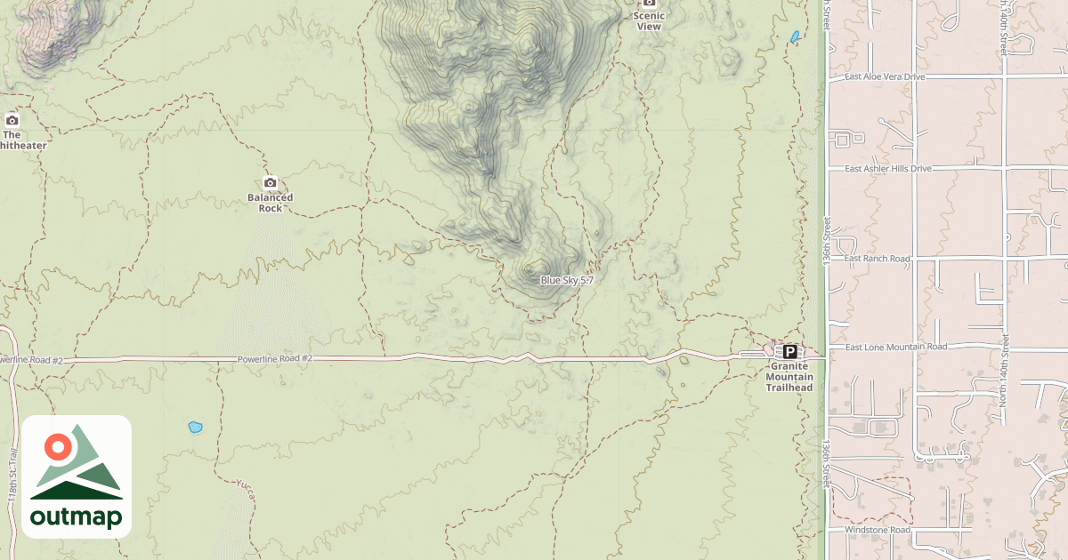 Map of Blue Sky