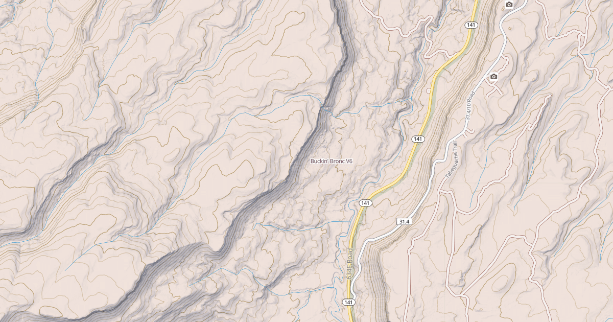 Map preview of Buckin' Bronc