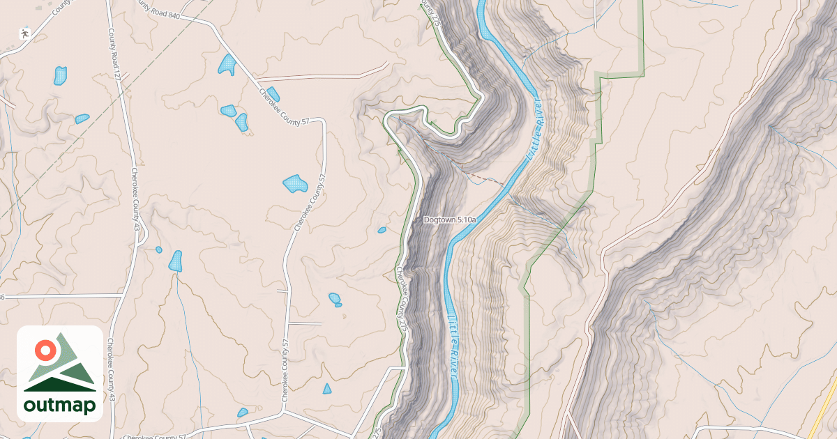 Map of Dogtown
