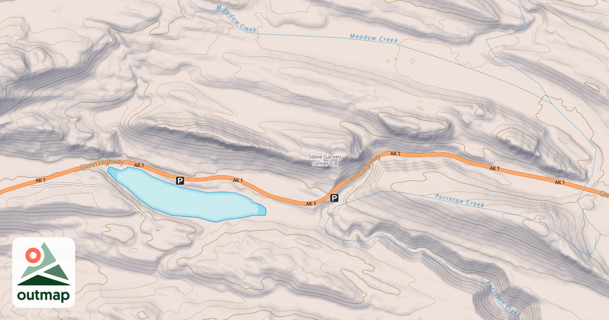 Map of Steve Garvey corner