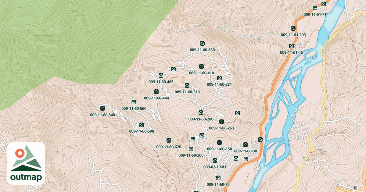 Map of 009-11-60-330