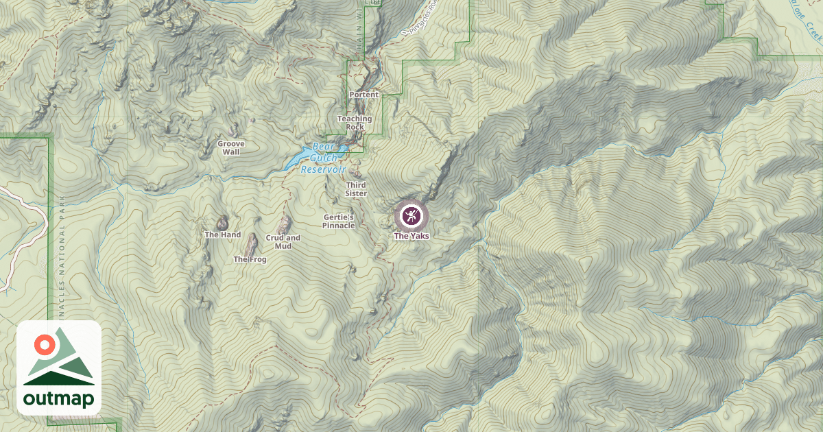 Map of The Yaks