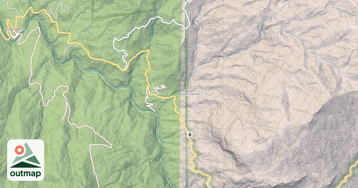 Map of Newt Mantel