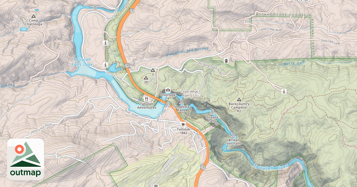 Map of I Yam What I Yam