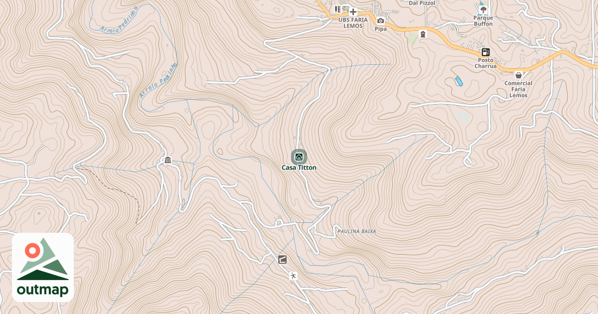 Map of Casa Titton