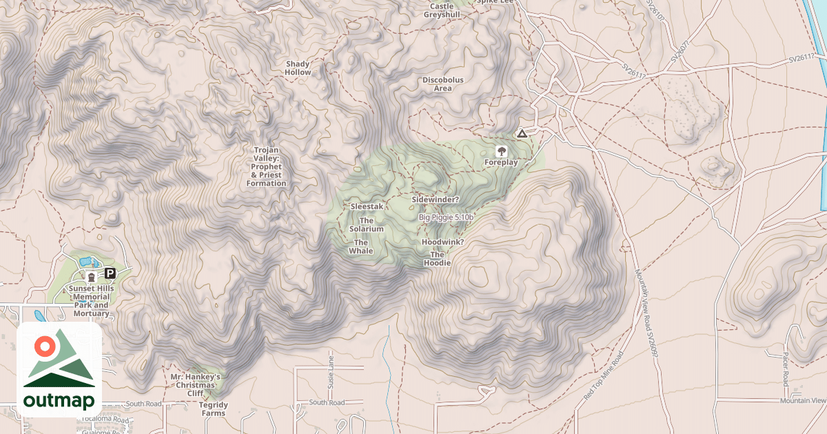 Map of Big Piggie
