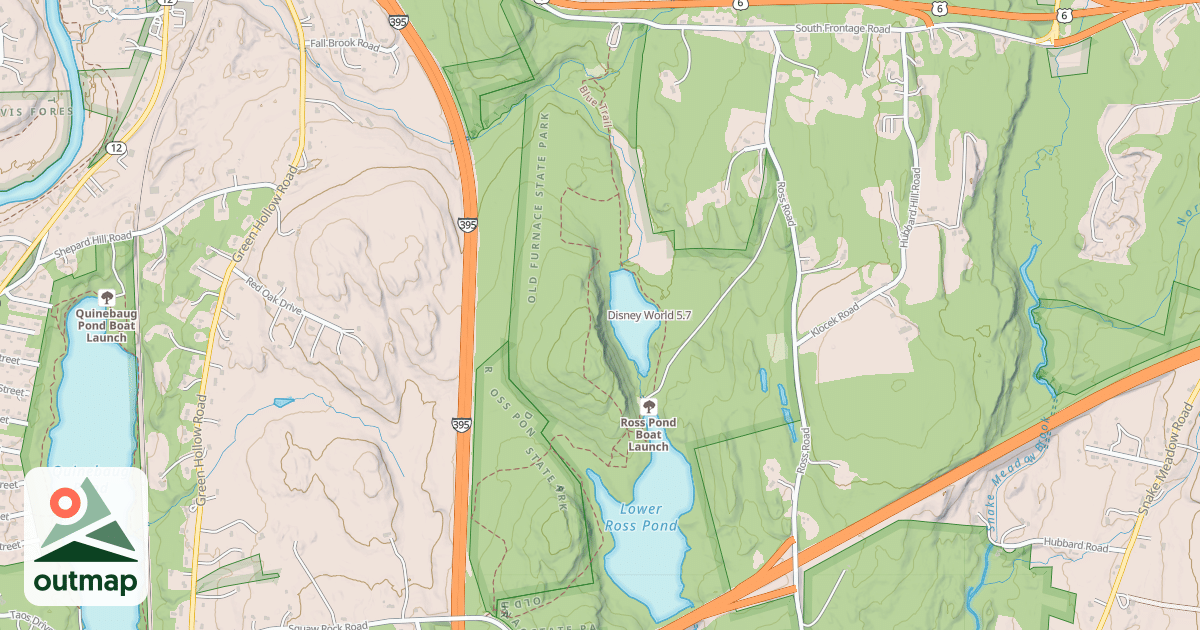 Map of Disney World