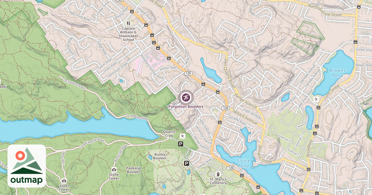 Map of Forgotten Boulders