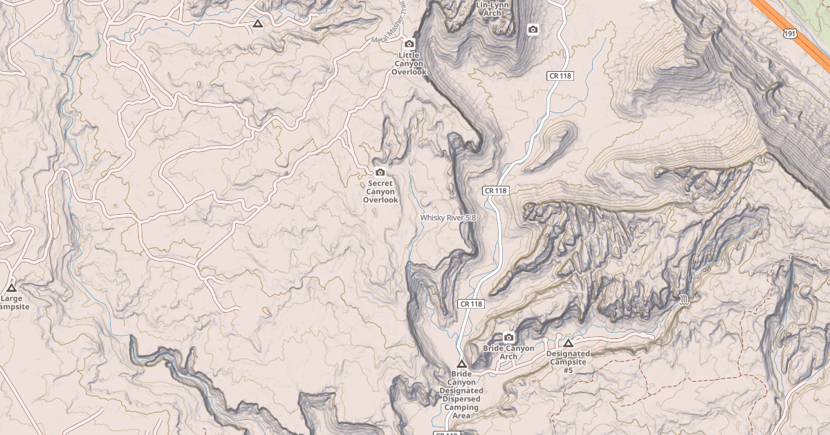 Map preview of Whisky River