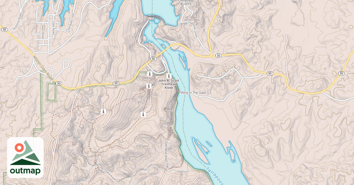 Map of Filling In The Gaps
