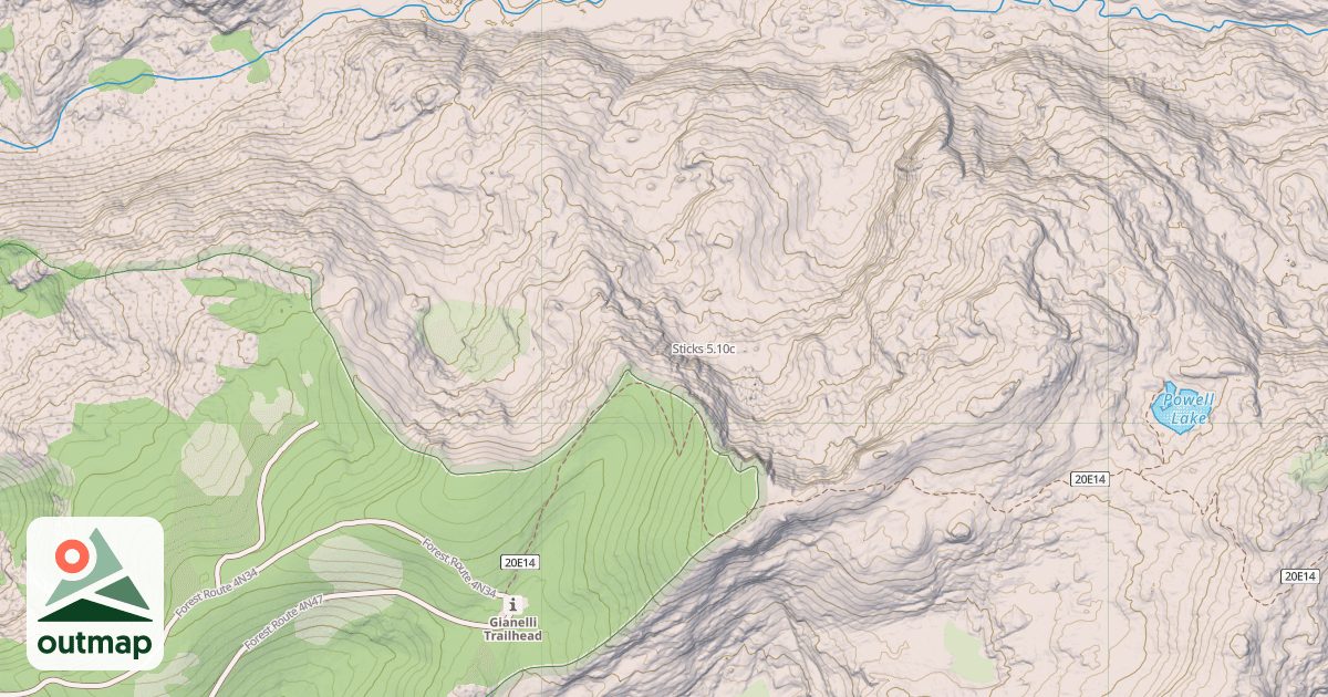 Map of Sticks