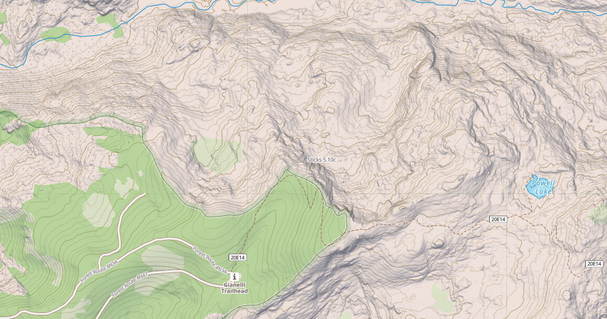 Map preview of Sticks