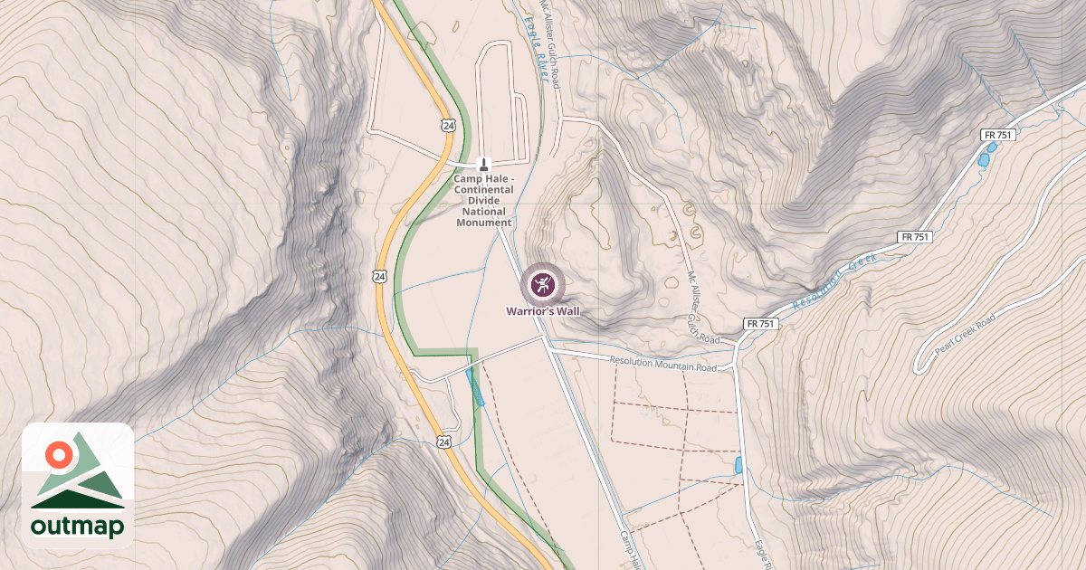 Map of Warrior's Wall