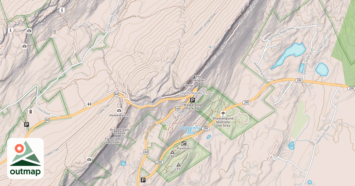 Map of Slightly Roddey