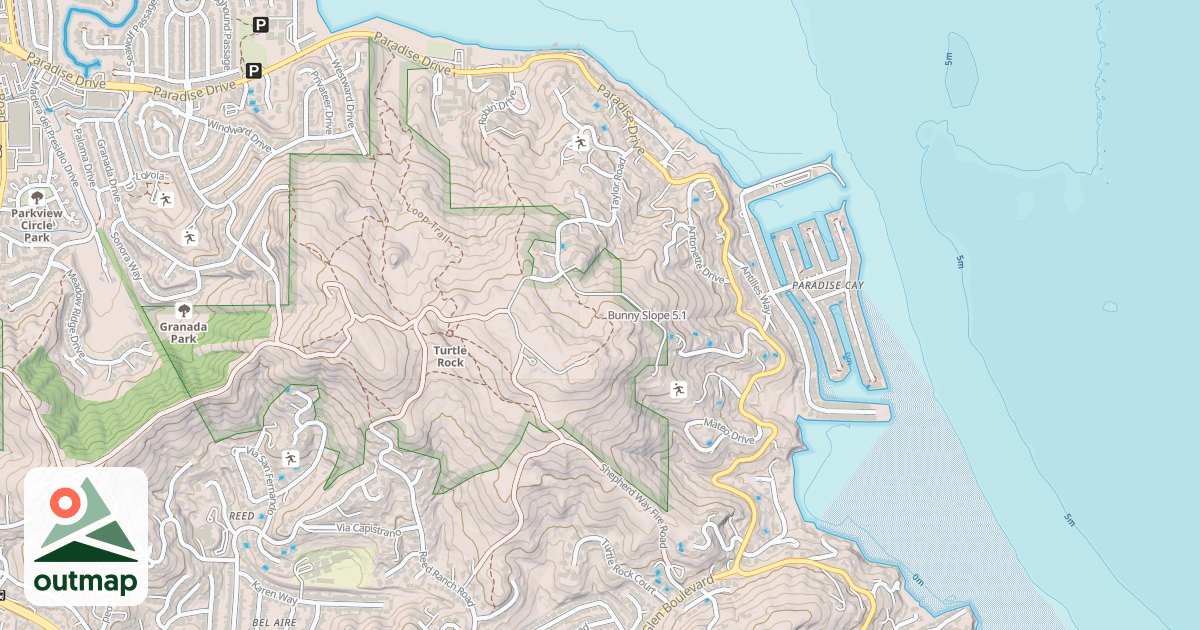 Map of Bunny Slope