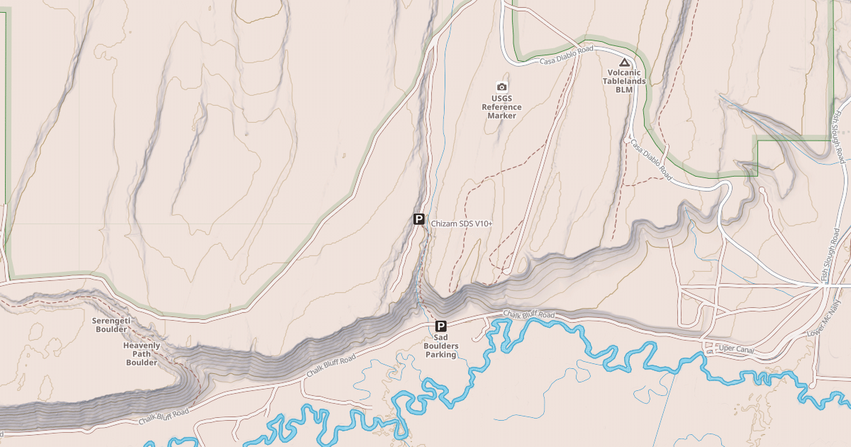 Map preview of Chizam SDS