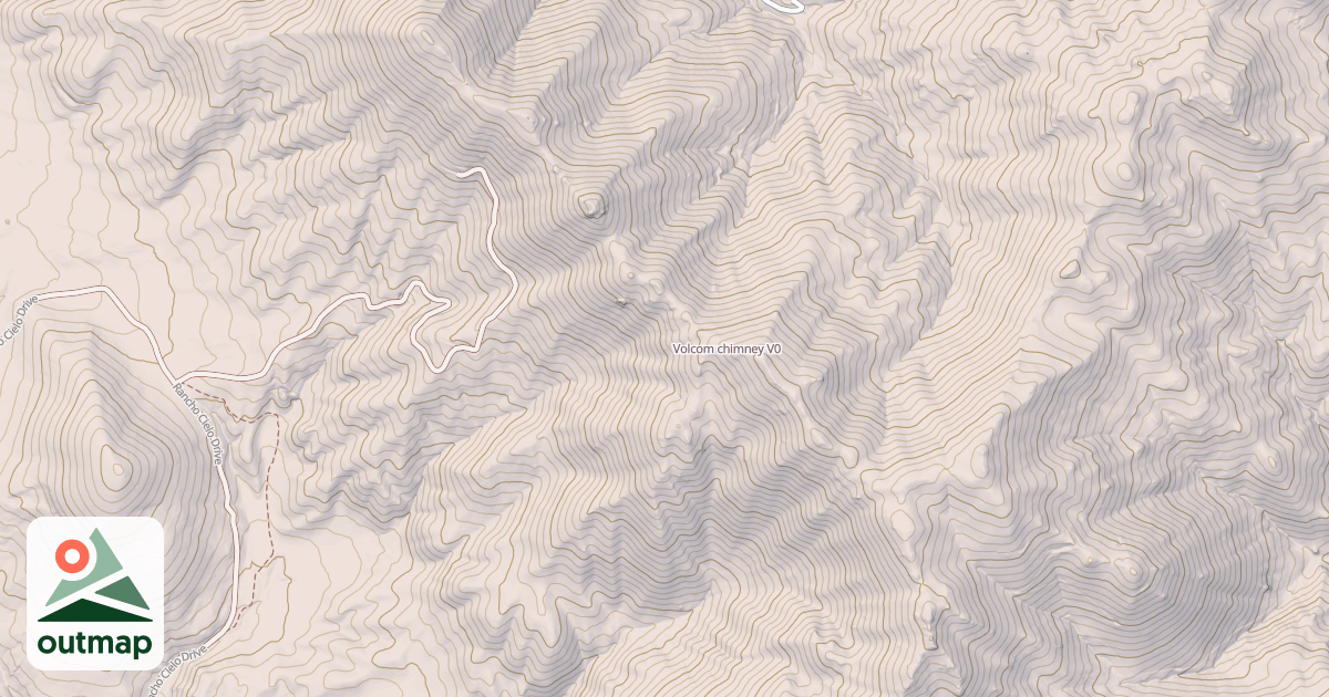 Map of Volcom chimney