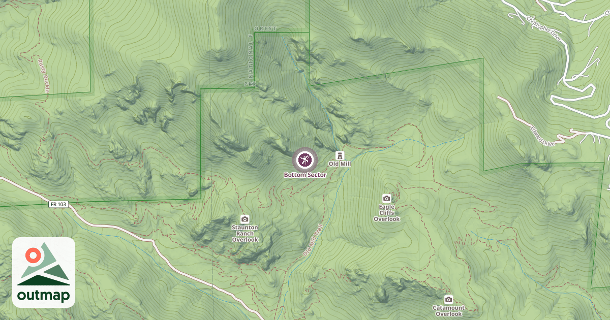 Map of Bottom Sector