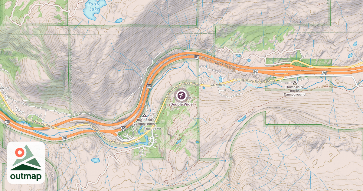 Map of Double Wide