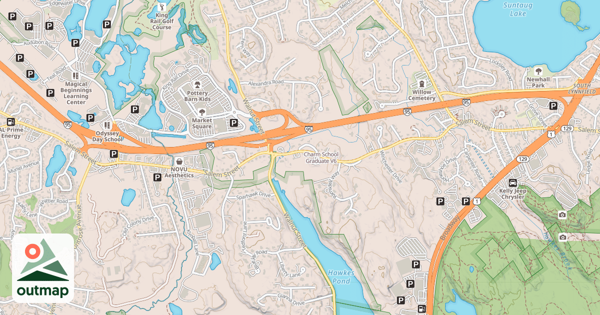 Map of Charm School Graduate