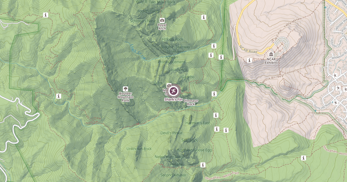 Map preview of Shark's Fin