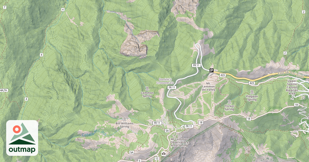 Map of Dominic's Crossover