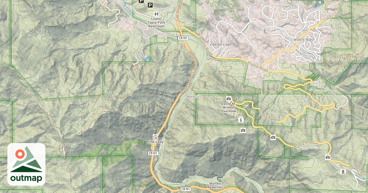 Map of Monos