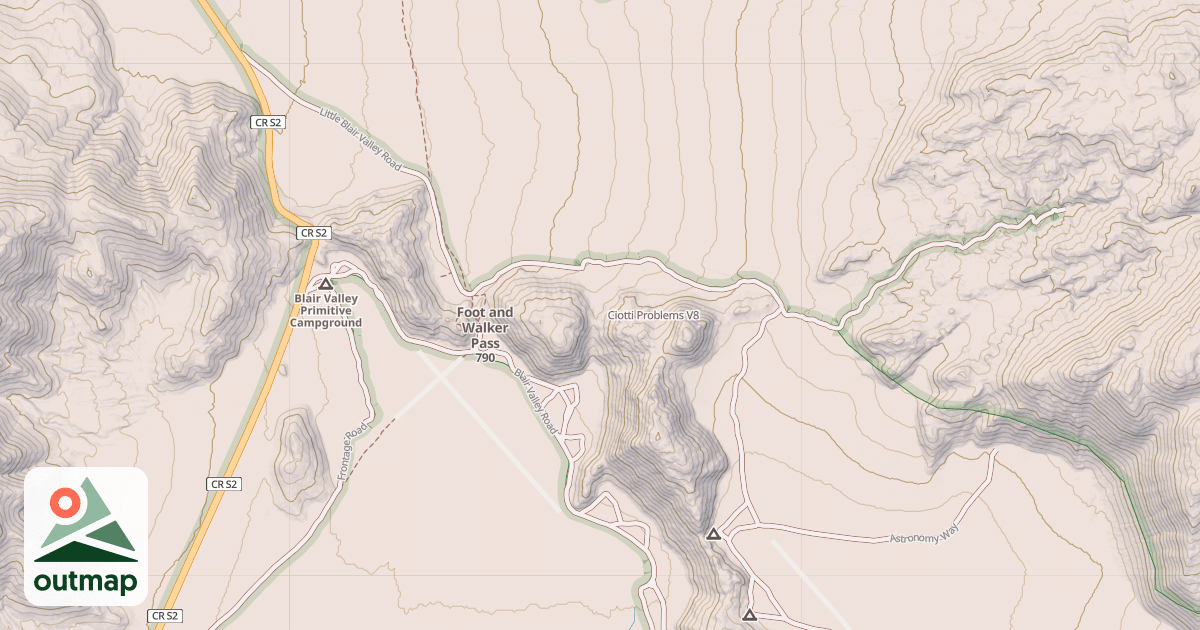 Map of Ciotti Problems