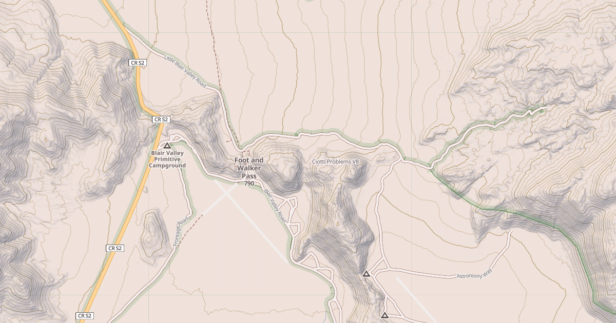 Map preview of Ciotti Problems