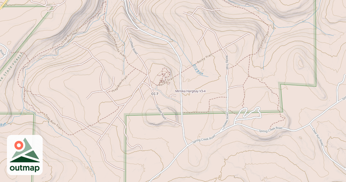 Map of Miriska Hargitay