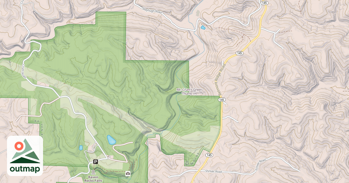 Map of Mr. Crum’s Green Thumb