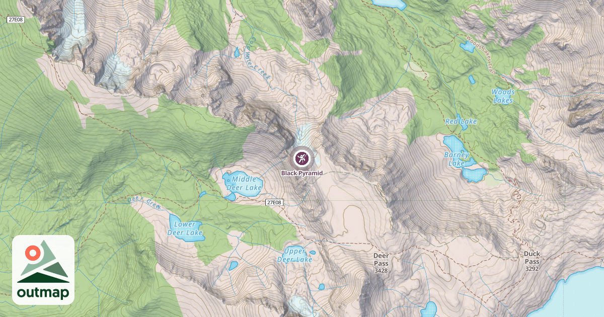 Map of Black Pyramid