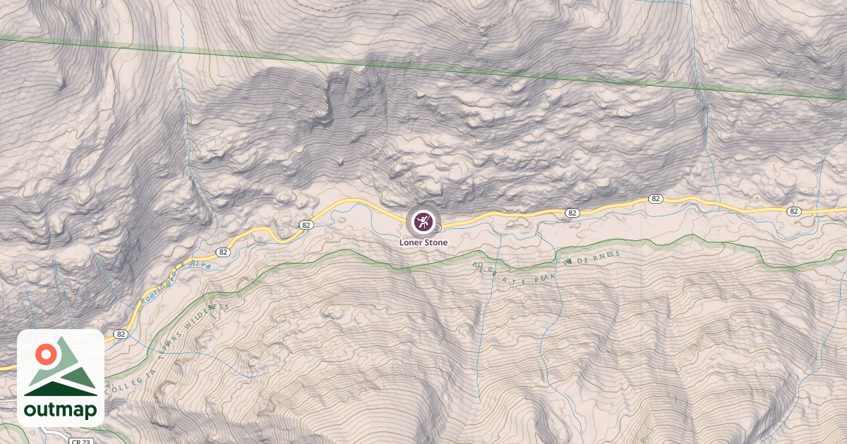 Map of Loner Stone