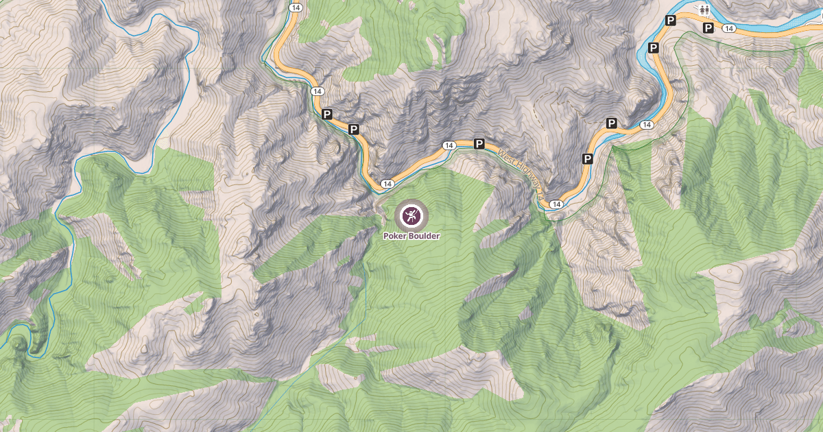 Map preview of Poker Boulder