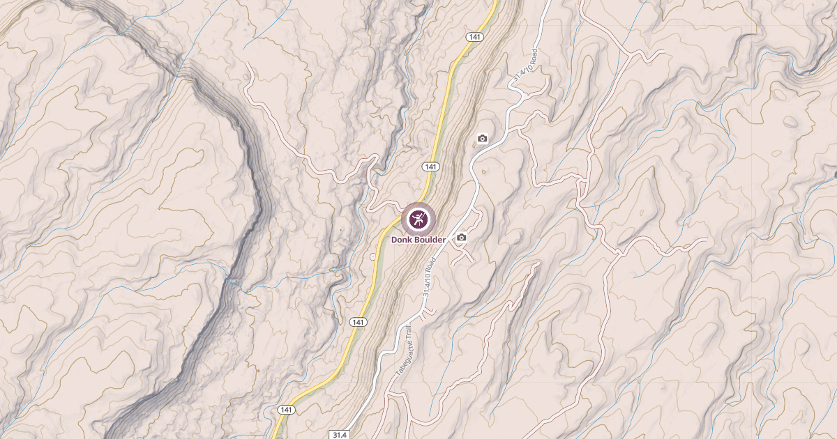 Map preview of Donk Boulder