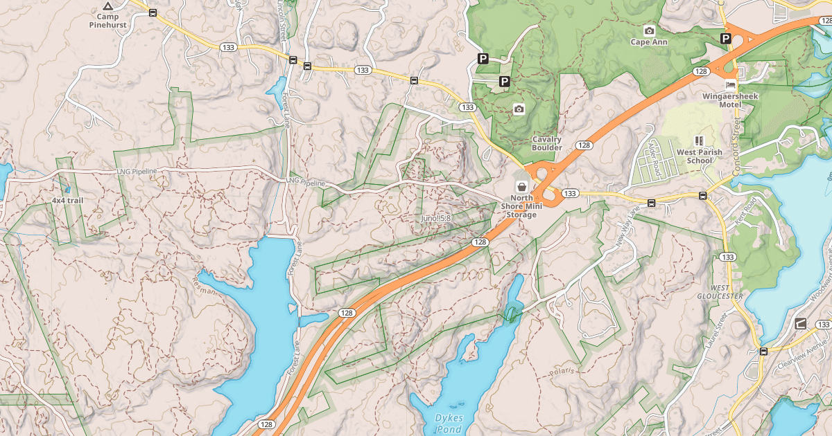 Map preview of Juno!